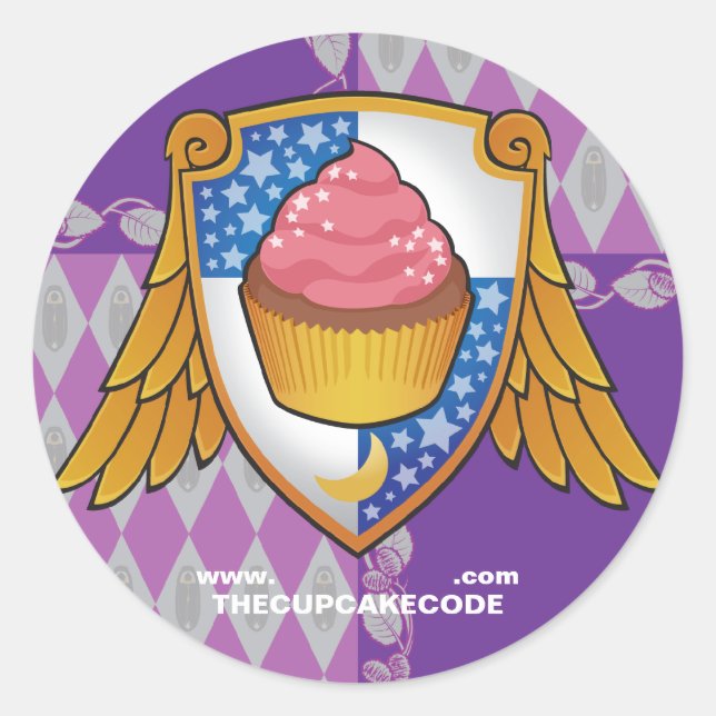 CODE CUPCAKE - Sticker (Devant)