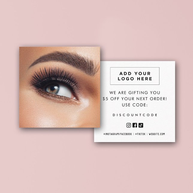 Code de coupon de marque professionnelle | Carte d (Créateur téléchargé)