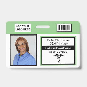 Code de numérisation du badge photo du nom du prof