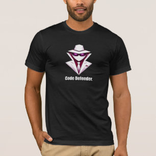 Code Defender Cybersicherheitsexperte Programmiere T-Shirt