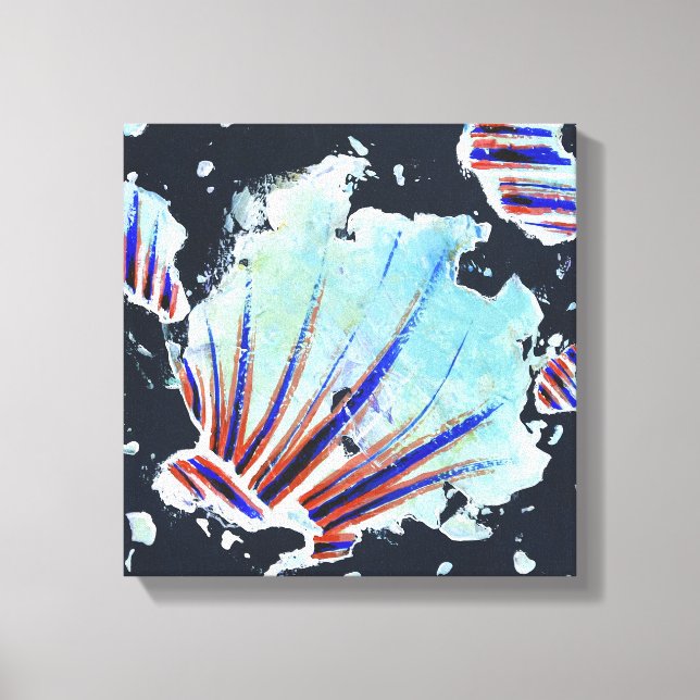 code d'énergie 03E24 - Toile Abstraite universelle (Recto)