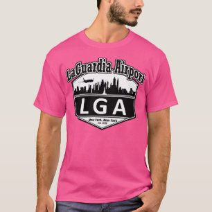 Code des Flughafens Laguardia T-Shirt