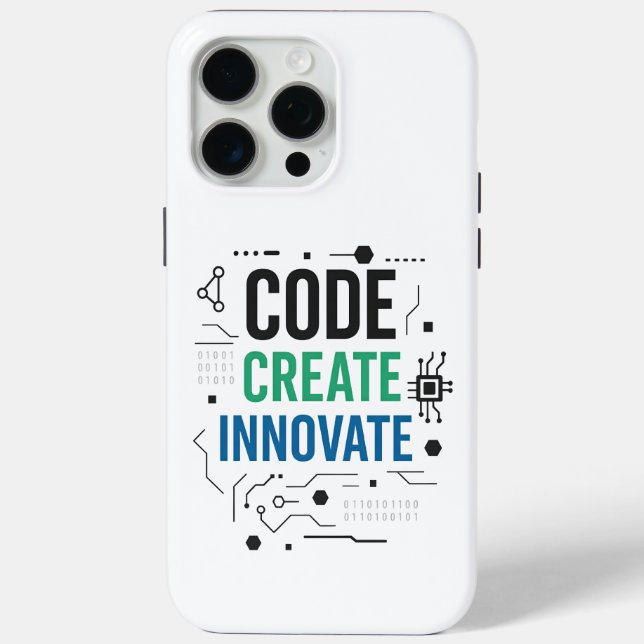 Code Erstellen eines innovativen Falls | Technisch Case-Mate iPhone Hülle (Rückseite)