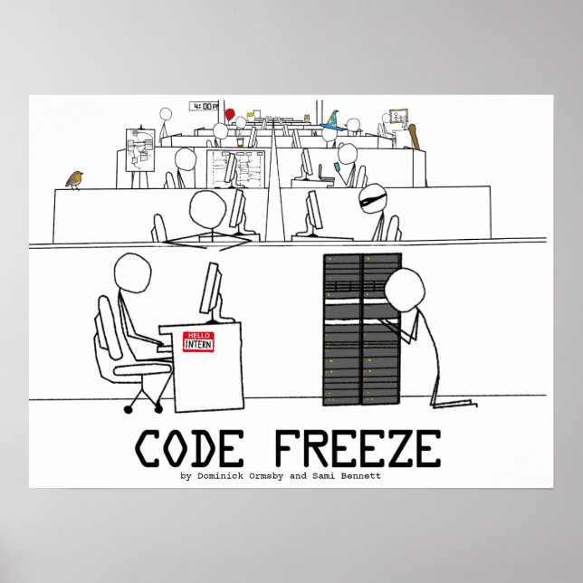 Code Freeze Poster (Vorne)