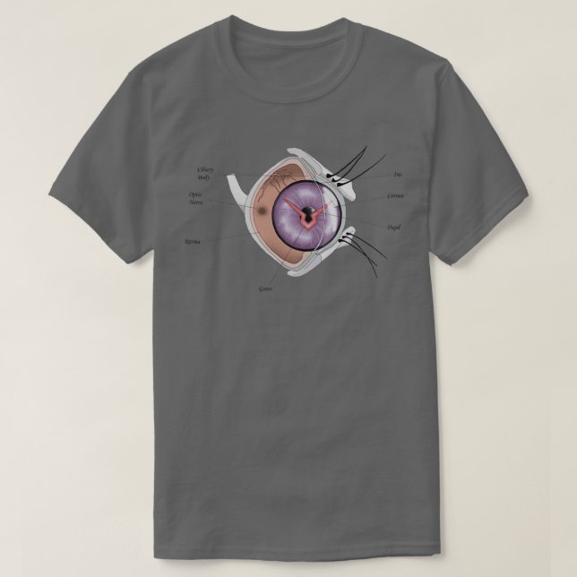 Code Geass Scientific Eye Chart T-Shirt (Design vorne)