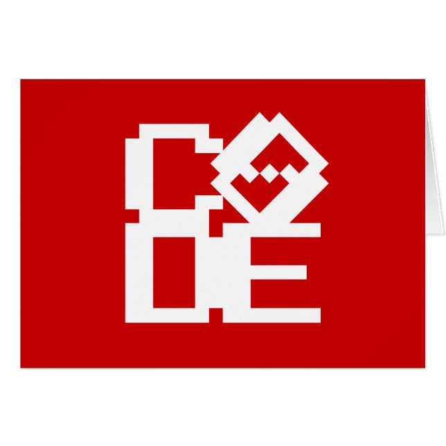 CODE GREETCARD (Vorderseite (Horizontal))