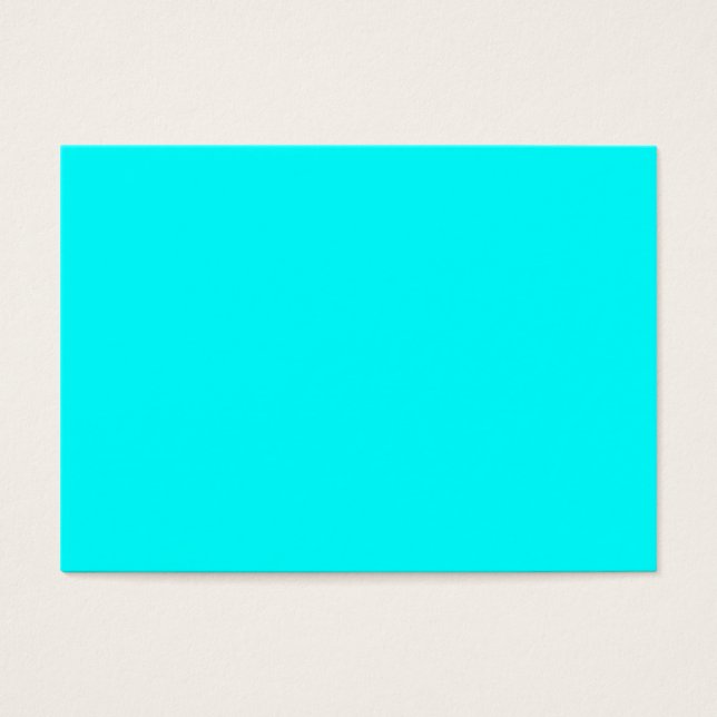 Code hexadécimal bleu néon 00ffff (Devant)
