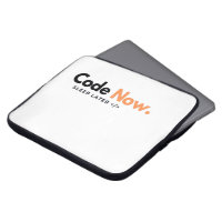 Code jetzt, schlafen später - Laptop-Sieb