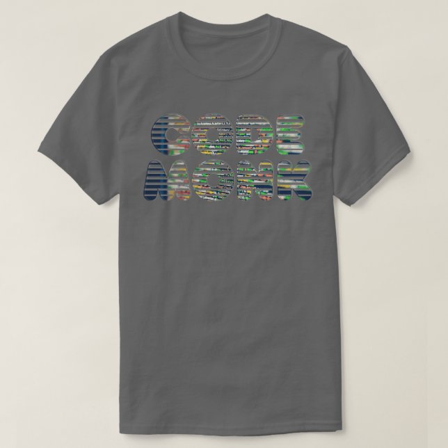 Code Monk T-Shirt (Design vorne)
