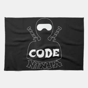 Code Ninja Computer Coding Engineer Funny Lovers Geschirrtuch