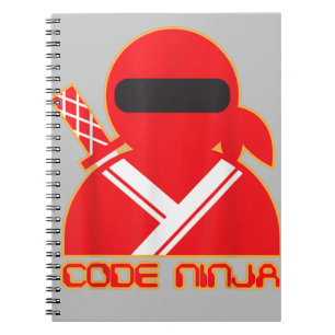 Code Ninja Computer Coding Engineer Funny Lovers Notizblock