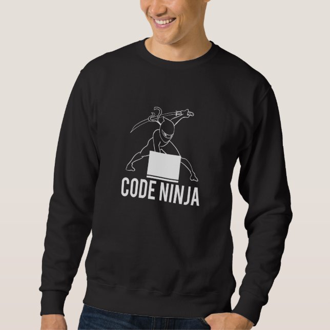 Code Ninja Programmer Sweatshirt (Vorderseite)
