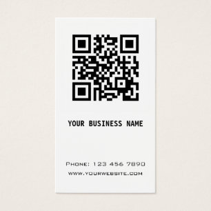 Code noir et blanc du QR