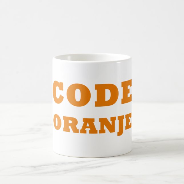 Code Oranje Dutch Pride Tasse: Sip in Style Kaffeetasse (Mittel)