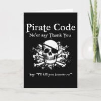 Code pirate : Merci