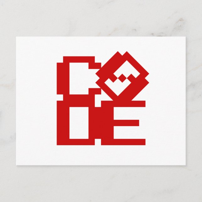 CODE POSTKARTE (Vorderseite)