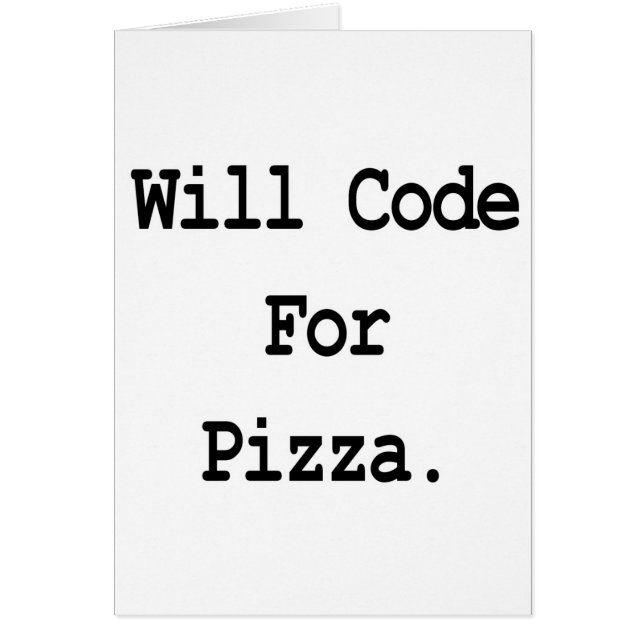 code pour la pizza (Devant)