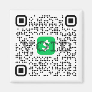 Code QR Aimant pour Cash App