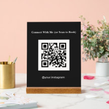 Code QR Charbon de Réservation pour Esthéticienne