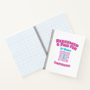 Code QR chrétien Carnet racheté et payé pour