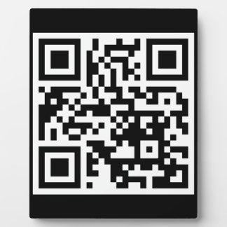 Code QR Code uniquement Plaque de tablette large r