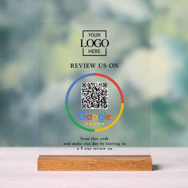 Code QR d'avis Google promotionnels modernes pour  (Neutre)