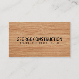 Code QR de carte de visite de construction moulée 