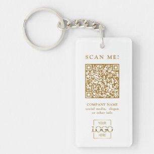 Code QR de logo d'entreprise personnalisé moderne