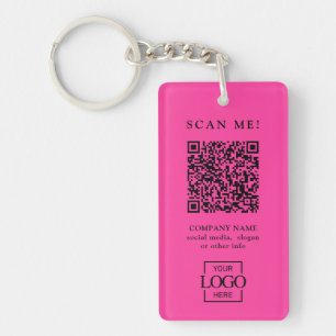 Code QR de logo d'entreprise personnalisé moderne