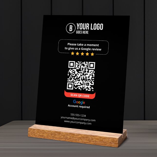 Code QR des avis Google Évaluez mon entreprise 5 é (Créateur téléchargé)