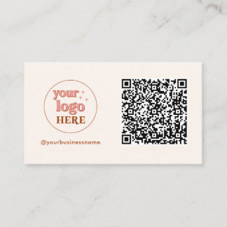 Code QR esthétique Petits Cartes de visite
