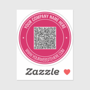 Code QR et Sticker de texte personnalisé Choisir l