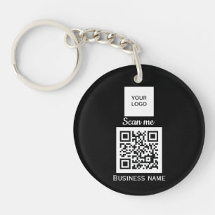 Code QR - Logo professionnel personnalisé Noir K