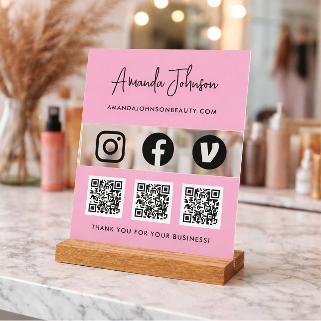 Code QR multiple Méthode de paiement des médias so (Créateur téléchargé)