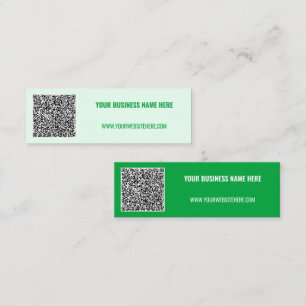 Code QR personnalisé Texte et couleurs Votre Carte