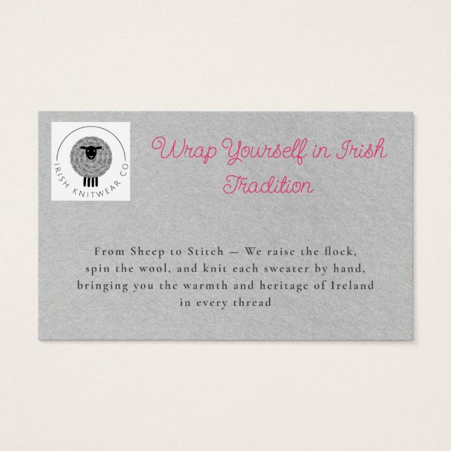 Code QR rose moderne (Devant)