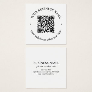 Code QR téléchargé Plus Texte circulaire modifiabl