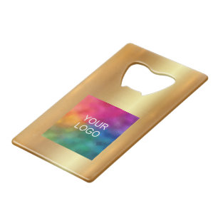 Code QR Url Logo Entreprise Personnalisé Faux Or T