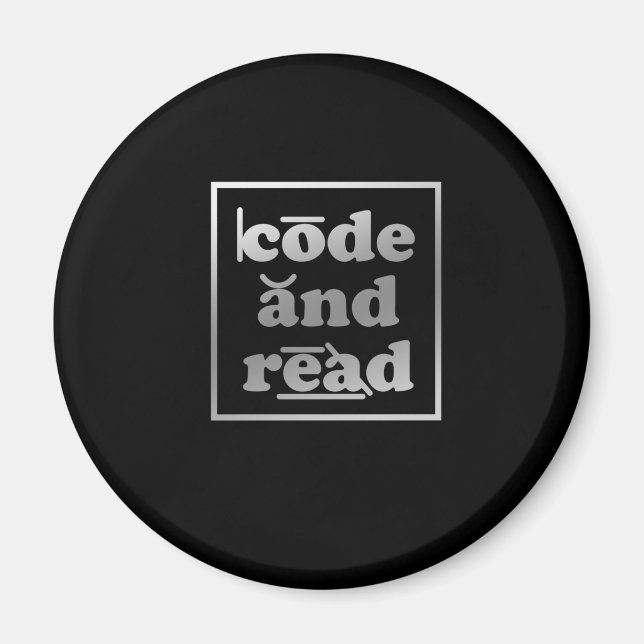 Code und Lesen Dyslexie Sensibilisierungstherapeut Magnet (Vorne)