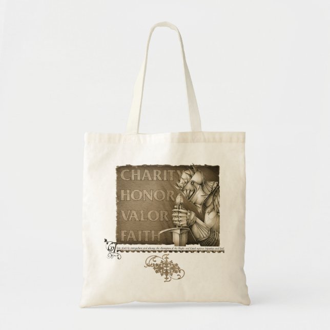 Code von Chivalry Tragetasche (Vorne)