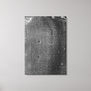 Code von Hammurabi, Detail der Spaltenaufschrift Leinwanddruck