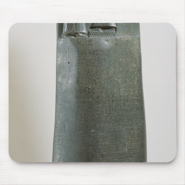 Code von Hammurabi Mousepad (Vorne)