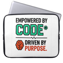 Code With Purpose Laptop Sleeve