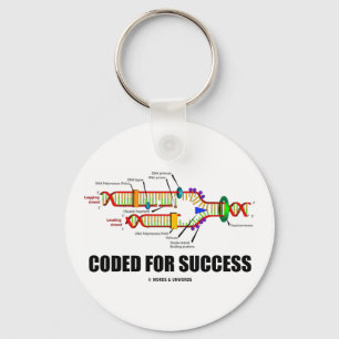 Coded for Success (DNA-Replikation) Schlüsselanhänger