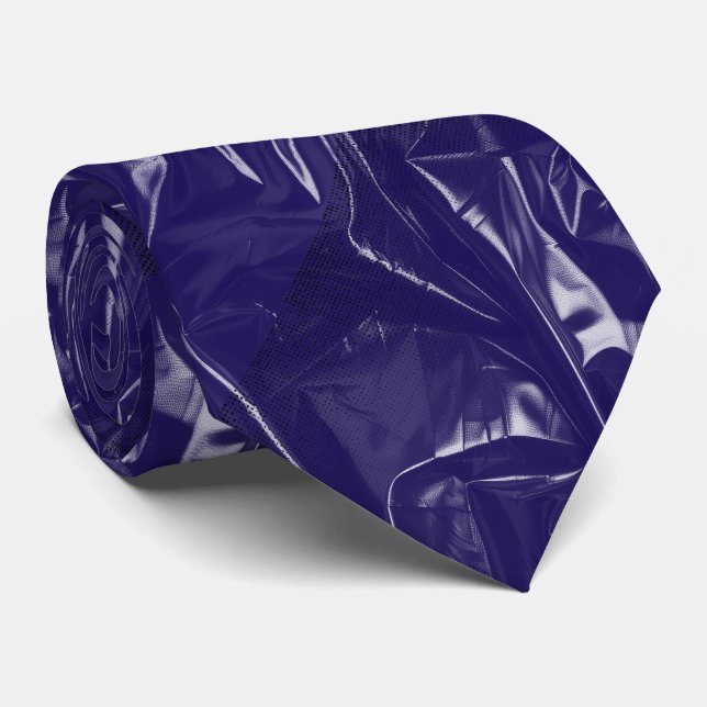 Coded Plastic CPC001A.DBlue BG Krawatte (Gerollt)