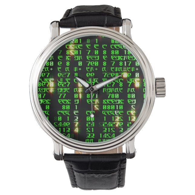 Codematrix Armbanduhr (Vorderseite)