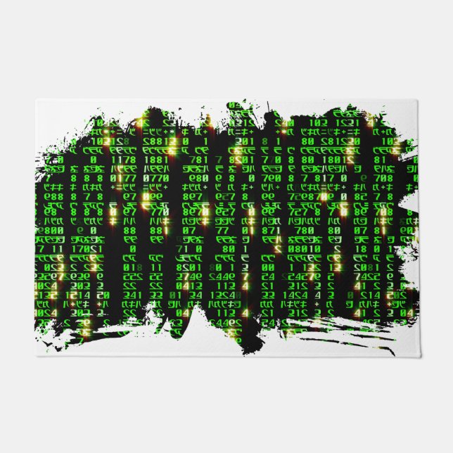 Codematrix Fußmatte (Vorderseite)