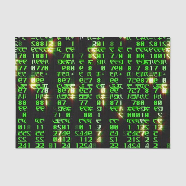 Codematrix Seidenpapier (Vorderseite)
