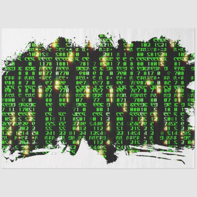 Codematrix Seidenpapier (Vorderseite)