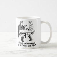 Codependent Superheroines-Klassiker-Tasse